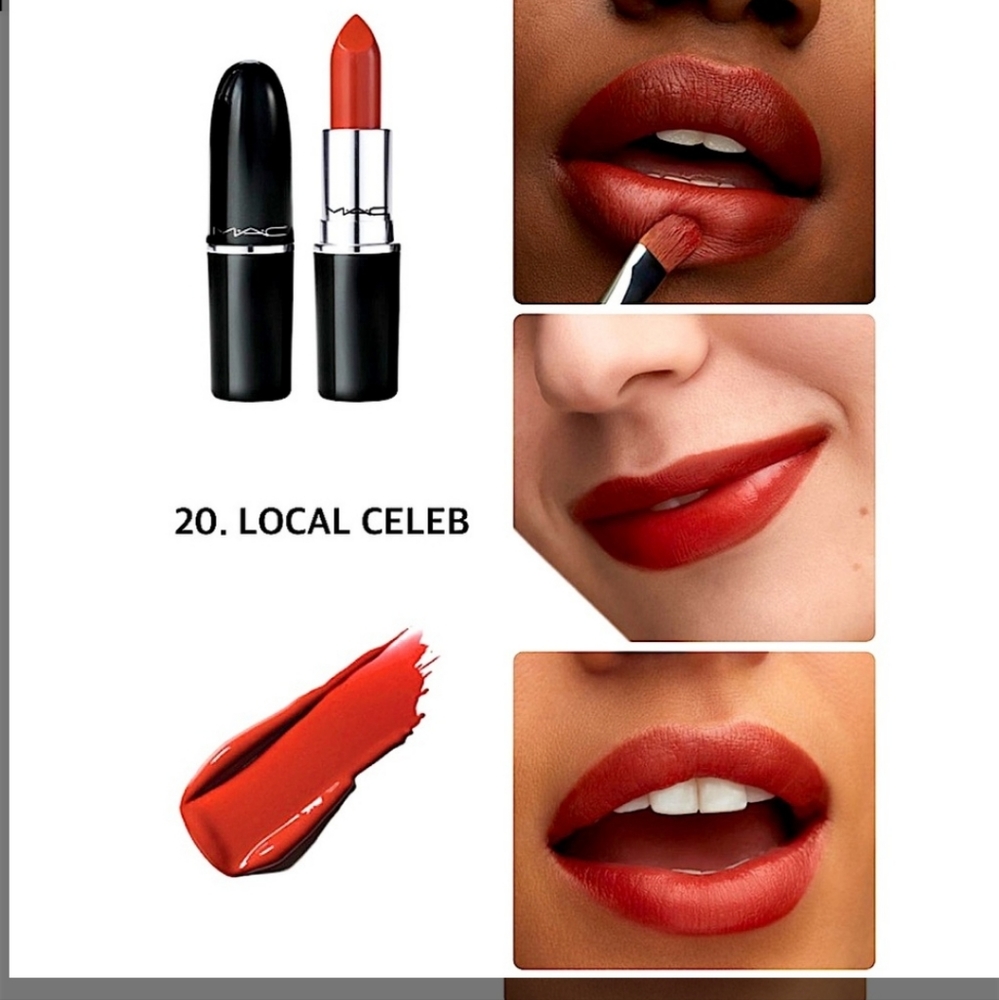 MAC Lustreglass Lipstick LOCAL CELEB 551